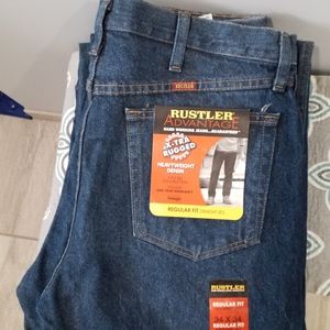 Rustlers mens Rugged jeans